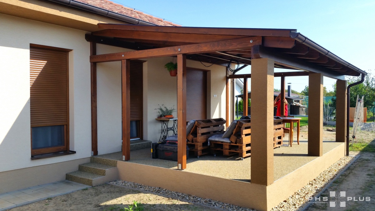  Zasklení do konstrukce / pergola, přístřešek, zastřešení