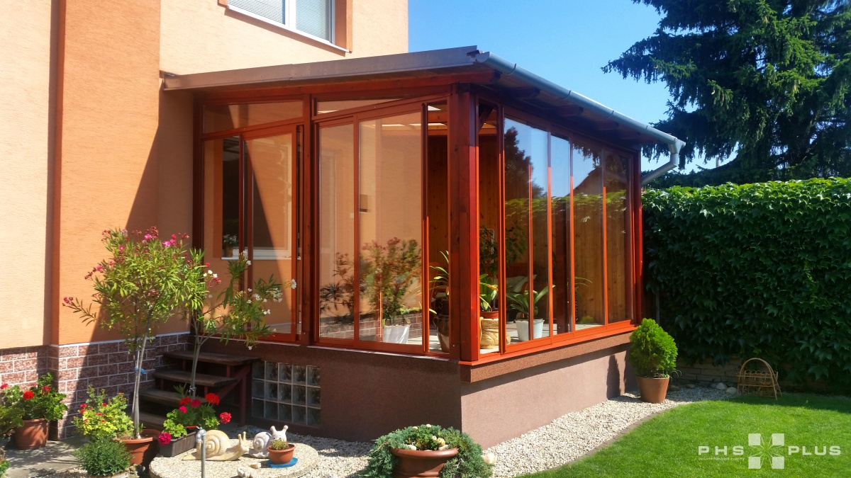  Zasklení do konstrukce / pergola, přístřešek, zastřešení